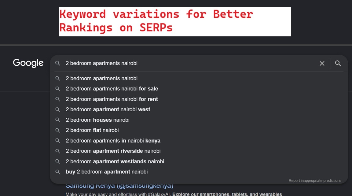Leveraging Keyword Variations for SEO & Avoiding Stuffing