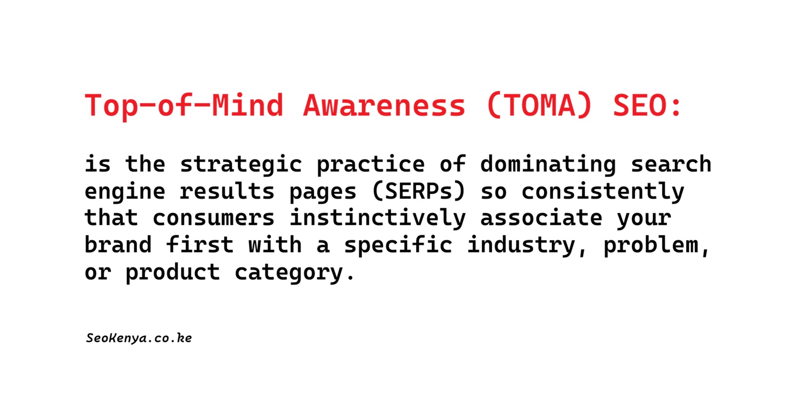Boost SERP Rankings: The Power of Top-of-Mind Awareness & Branded Searches